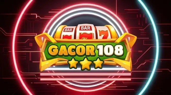 Gacor 108 Slot mit Walzen und drei Sternen auf VipLuck