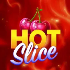 Hot Slice Slot mit Kirschen und feurigem Hintergrund auf VipLuck