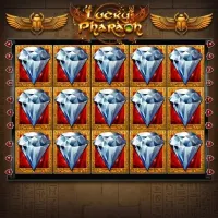 VipLuck Lucky Pharaon Slot mit leuchtenden Diamantsymbolen